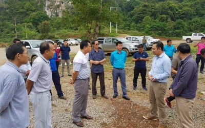 ກວດກາຜົນສຳເລັດ 100% ໂຄງການກໍ່ສ້າງທາງ ແຕ່ 5 ແຍກ ທົ່ງນາໄກ່ – ໂຮງຮຽນການເມືອງການປົກຄອງແຂວງ ແລະ ລົງຢ້ຽມຢາມບັນດາໂຄງການກໍ່ສ້າງ 9 ໂຄງການຫຼັກ ຢູ່ເມືອງວຽງໄຊ