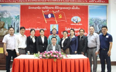 ໜ່ວຍພັກບໍລິຫານ, ໜ່ວຍພັກວິຊາການ ແລະ ໜ່ວຍພັກສະຖິຕິ ທີ່ຂື້ນກັັບຮາກຖານພັກ ພະແນກແຜນການ ແລະການົລທຶນ ແຂວງຫົວພັນ ໄດ້ຈັດພິທີເລື່ອນສະມາຊີກພັກສຳຮອງຂື້ນເປັນສະມາຊີກພັກສົມບູນ