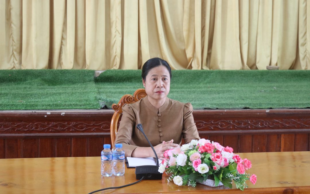 ປະທານສະພາປະຊາຊົນແຂວງຫົວພັນລົງຕິດຕາມ-ຊຸກຍູ້ການຮຽນ-ການສອນກົດໝາຍຊັ້ນຕົ້ນຊຸດທີ I